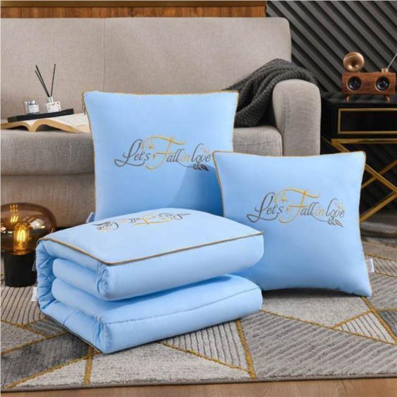 车头载抱枕被子可j两用高档多功能靠垫被沙发靠枕午睡空调枕USE82