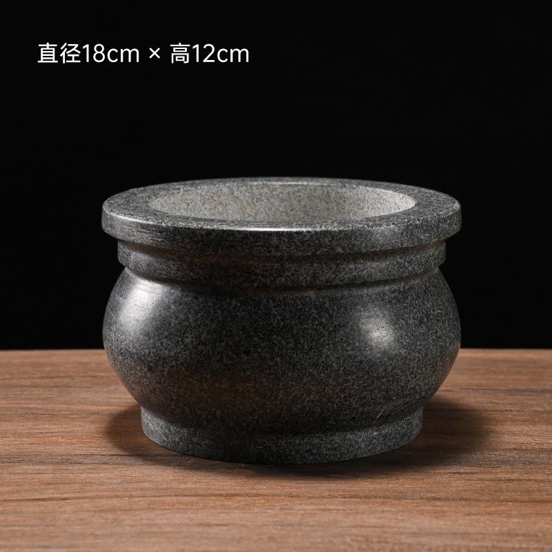 石头香炉石雕摆件用品寺庙祠堂户外上香烧香U圆形石头香炉子,餐饮具,茶道/香炉,淘宝优惠券,粉丝福利购,淘宝优惠卷