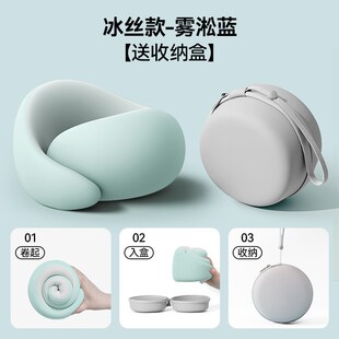 鸵鸟u形枕头f护颈枕U型枕旅游坐车不歪脖子靠枕飞机旅行枕飞行睡