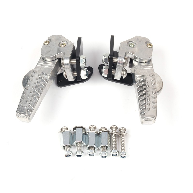 适用山叶巧格i125改装後座搁脚踏福喜125自动弹簧脚蹬巧格Z PLus