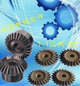 度3比例1号齿模齿锥454030齿齿38齿4齿轮353齿1伞齿轮齿:3236钢90