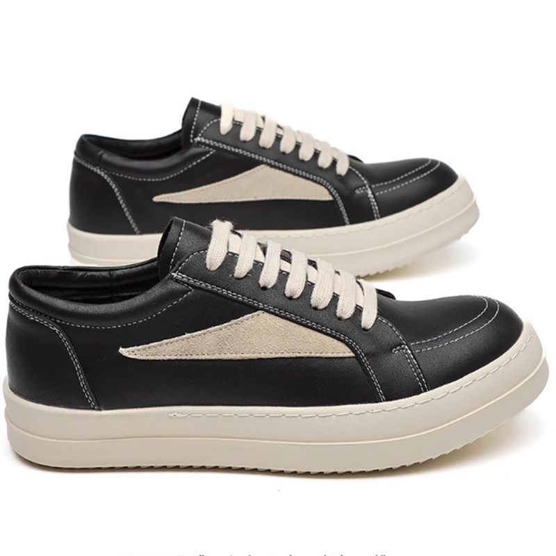 秋冬美式奶香底RO风倒三角加绒棉鞋板鞋男士厚底增高德训鞋情侣潮