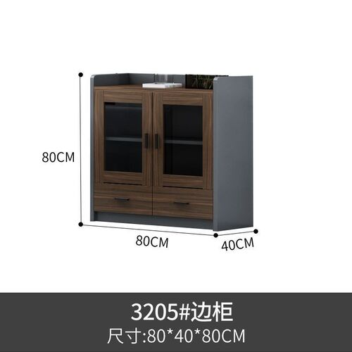 茶水柜办公室柜子储物柜现代简约客厅靠墙收纳放茶叶置物柜餐边柜
