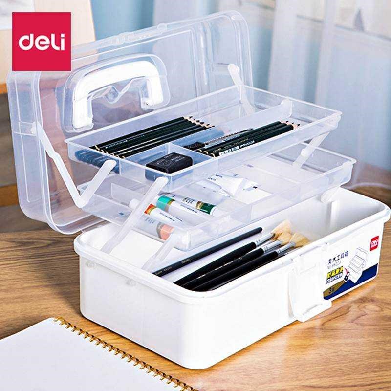 美术工具箱画画用美甲师专用多功能画箱文具收纳工具盒小学生