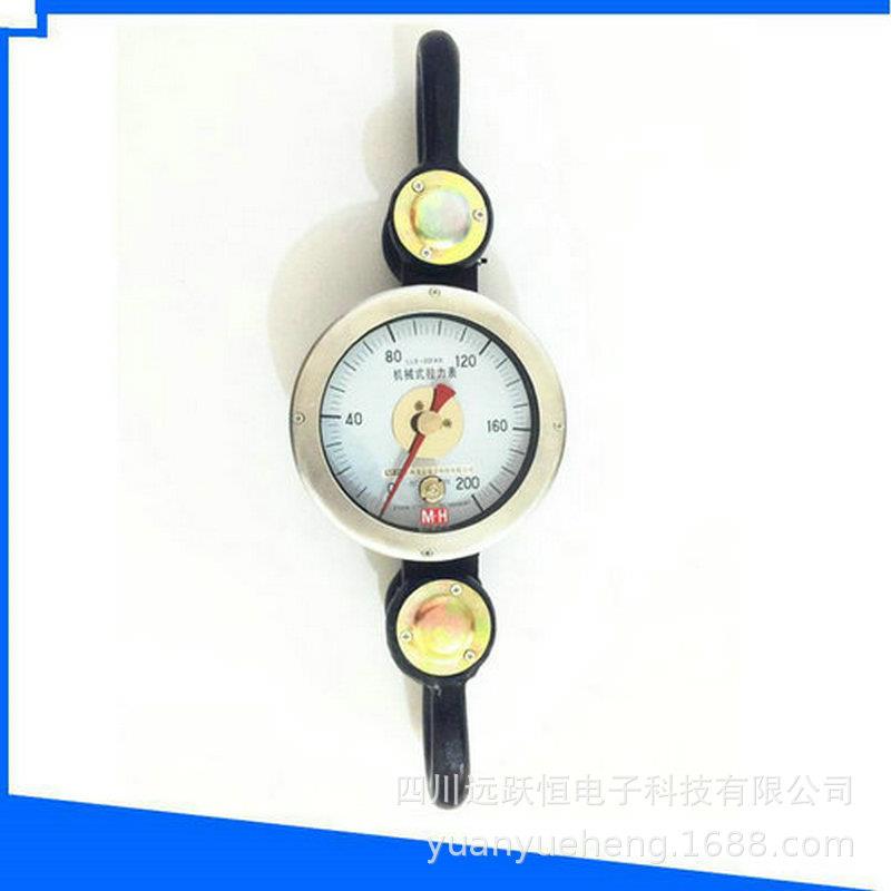 5T机械式拉力表规格型号 大量程钢丝绳拉力表