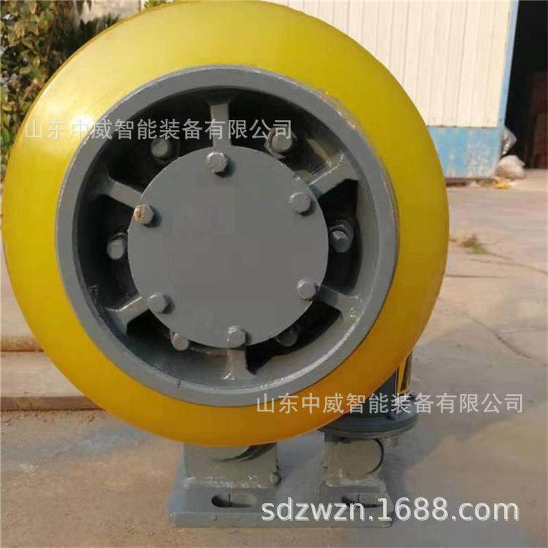 缓冲式滚轮罐耳 立井罐笼导向用滚轮罐耳 矿用LS50罐笼滚轮罐耳