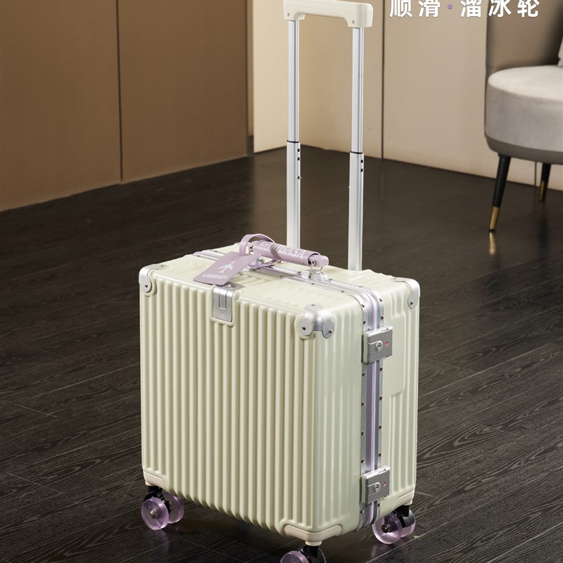 2025新款行李箱18寸可登机y小型登机箱免托运拉杆旅行箱密码箱男
