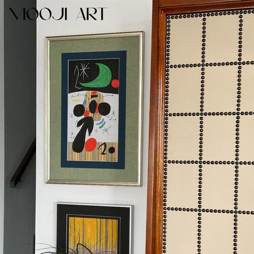 浩瀚星辰】木吉当代中古小众艺术装饰画卧室床头挂画客厅沙发壁画