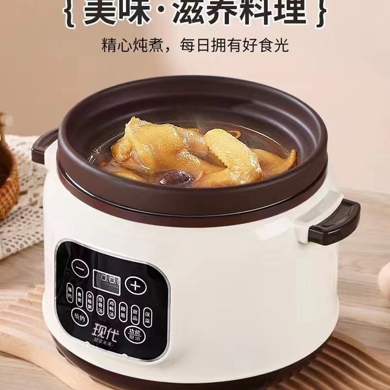 养生电炖锅煮粥煲汤锅迷你多功能陶瓷隔水炖锅定时预约炖电盅礼品