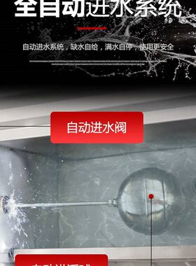 商用两项电蒸柜小型燃气单双门w6/12盘加热管多用电箱米饭车炖汤