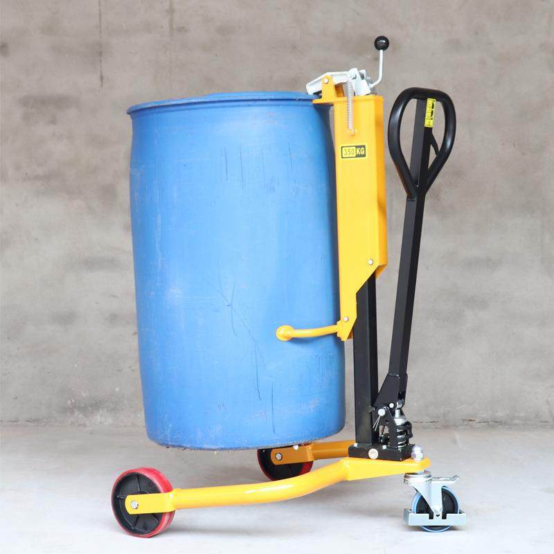 脚踏油桶搬运车DT350升降液压搬运油桶铁桶塑料桶通用其他