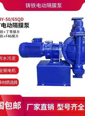 DBY-25/32/40P-F46型耐腐蚀电动隔膜泵1寸/DN25电动隔膜泵不锈钢