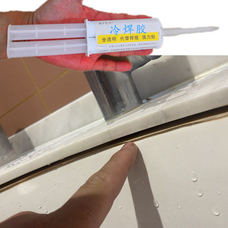 卫生间洗手盆松脱补缝加固专用云石胶G环保无味小瓶防水洗脸盆粘