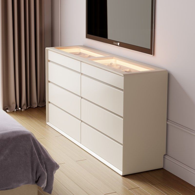 卧室斗柜超薄35cm主卧床尾八斗奶油风极窄靠墙电视收纳储物抽屉柜,住宅家具,斗柜,淘宝优惠券,粉丝福利购,淘宝优惠卷