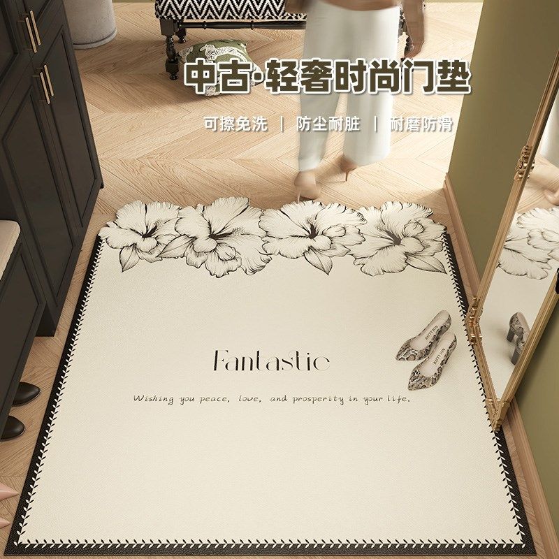2025新款入户门地垫pvc可擦洗地毯门垫进门口耐脏玄关脚垫高级感,居家布艺,入户地垫,淘宝优惠券,粉丝福利购,淘宝优惠卷