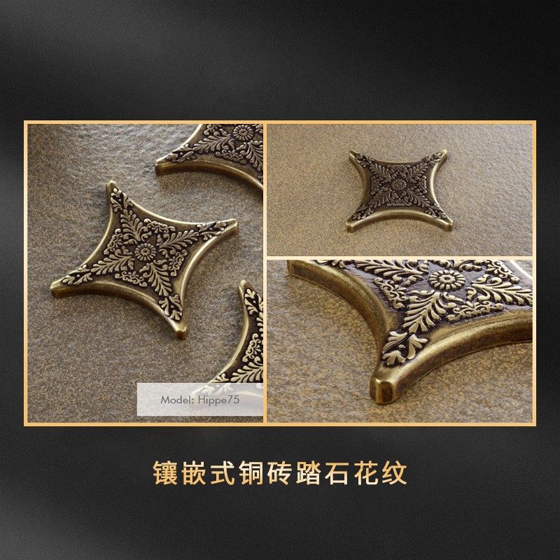 通体砖卫生间瓷砖地砖淋浴房地板石垫脚石浴室防滑地垫雕刻淋浴板