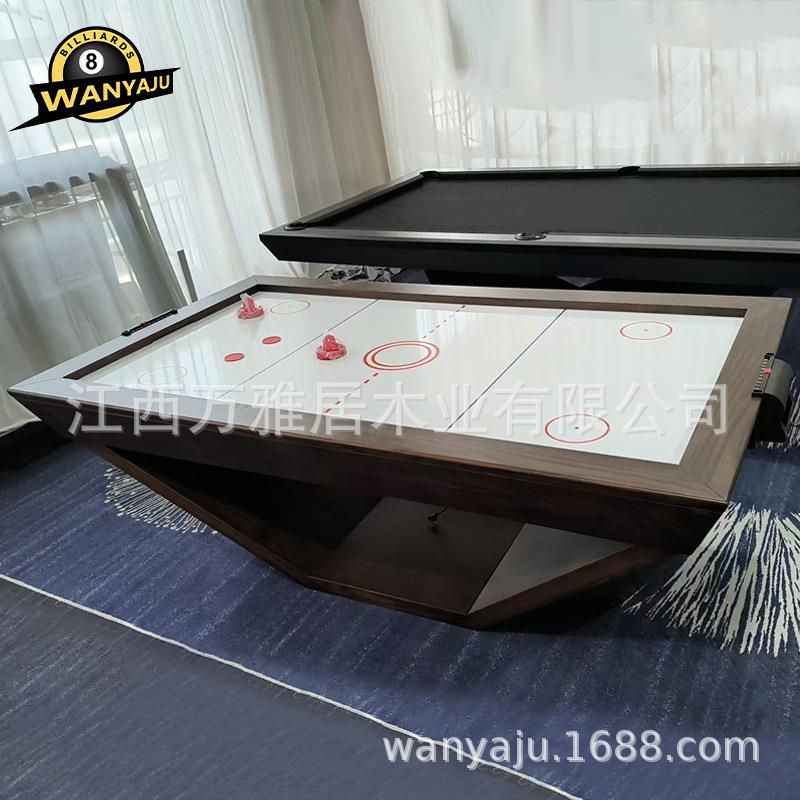 工厂现代款台球桌七尺八尺九尺家用室内多功能冰壶球乒乓球桌台