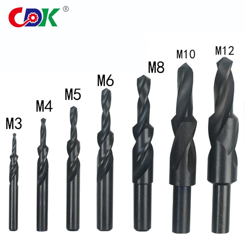 6542高速钢圆柄阶梯钻台阶钻不锈钢麻花钻头