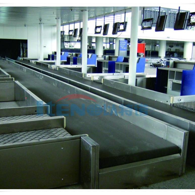 值机系统设备安检后段输送线行李收集皮带线行李分拣线