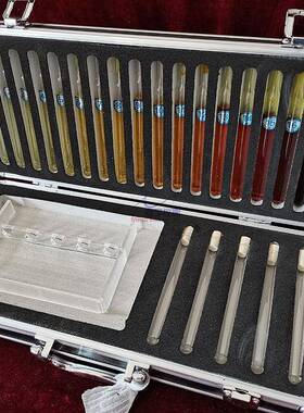 QSG铁钴比色计目视法将式样与色价标号铁钴标准色阶溶液进行比对