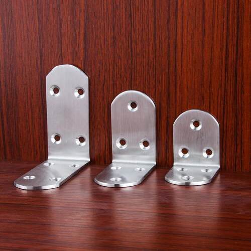 铁片t型角码老式铝合金门窗安装固定片板凳层板托三角铁桌椅直片