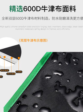 电工腰包多功能工具包男工地用腰间挂包安装维修加厚牛津布小便携