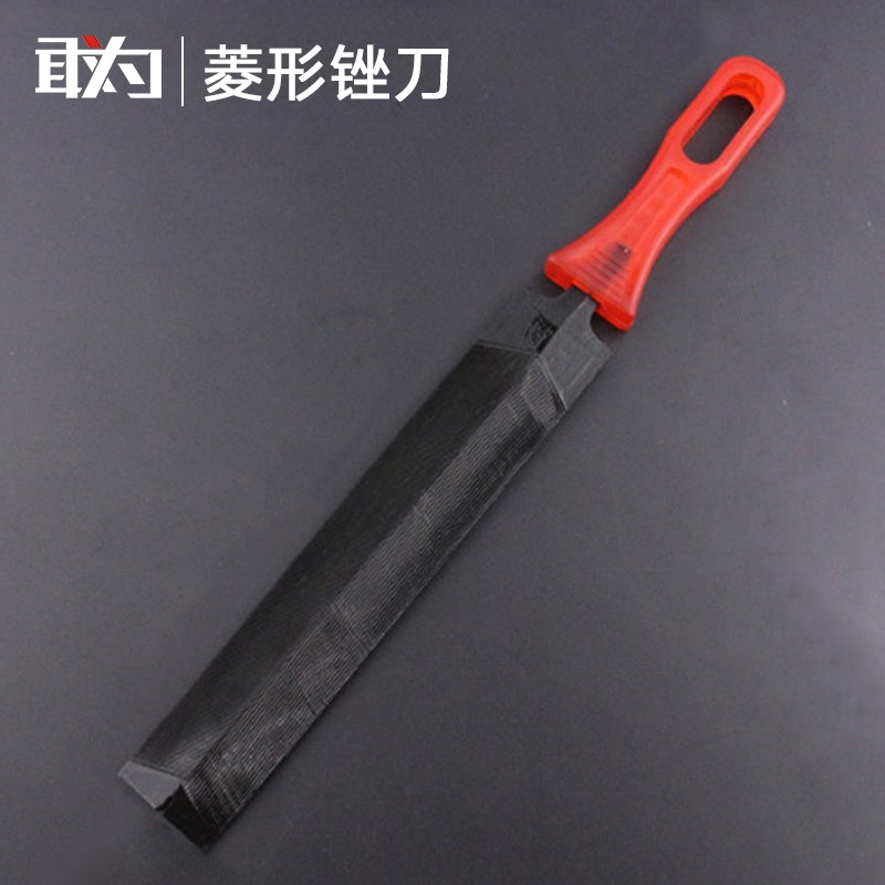 菱形锉刀锯锉木工细齿钢锉打磨工具磨刀神器多功能敢为锯锉磨刀锉