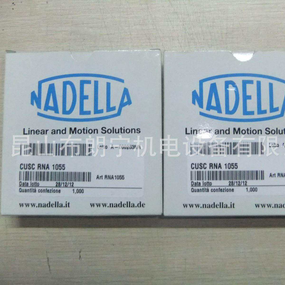 德国NADELLA滚轮导轨RKYLR52RALR24.06NA2180NB101712轴承