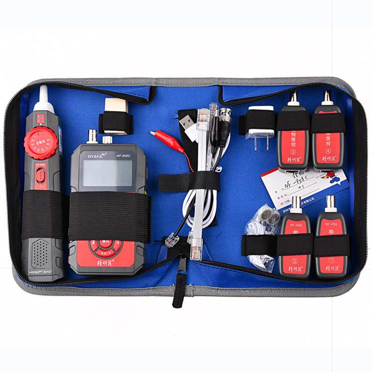 精明鼠NF-858C 寻线仪 红光笔 网线断点测线仪 查线器 带端口闪烁