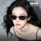 gm章若楠同款 防紫外线偏光太阳镜近视男 猫眼墨镜女高级感2026新款