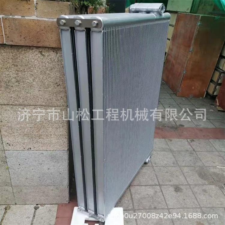 SK330-6E 75-8 235SR挖掘机水箱 油散 中冷 散热器总成冷凝器配件