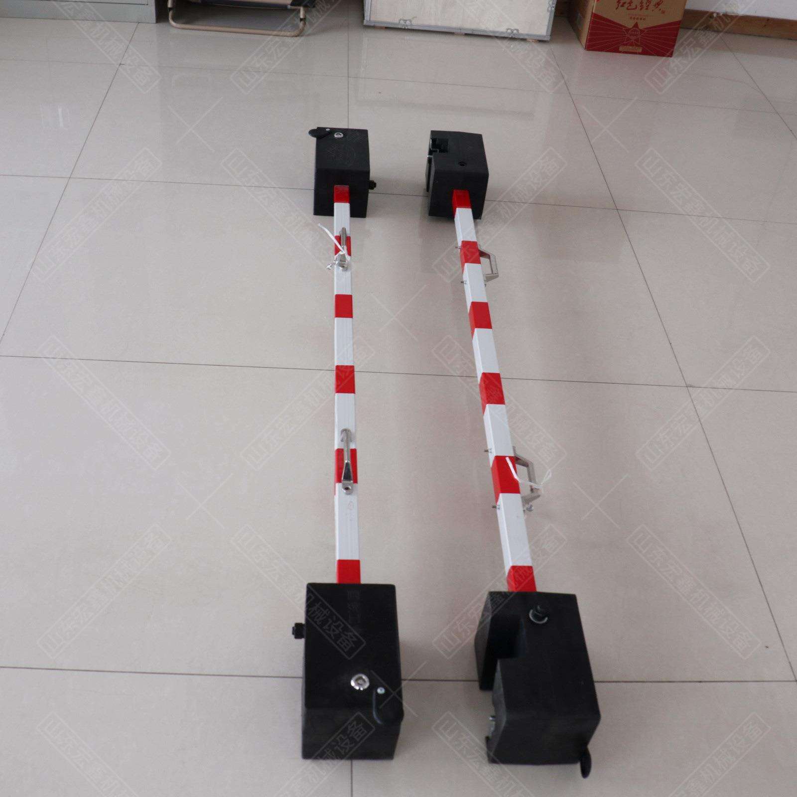 铁路便携式防溜枕木带斜槽自锁式可折叠PR橡胶防溜枕木重量轻