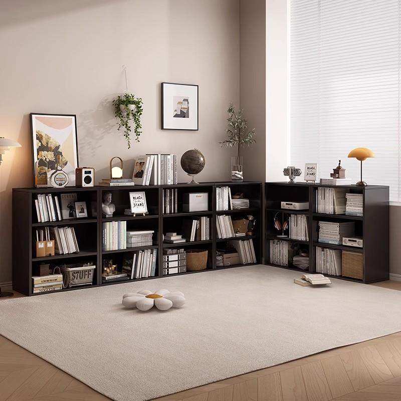 简易书架自由组合客厅防尘多层置物架落地靠墙多功能储物收纳柜子,电子元器件市场,其它元器件,淘宝优惠券,粉丝福利购,淘宝优惠卷