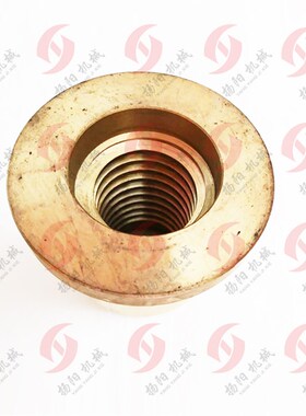 盐城钻床ZY3725升降铜螺母/左 高90/T38*5/T35 外60盐城丝杆L1270