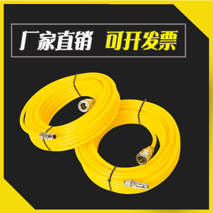 气动风管子厚气泵线气绳管 PU气管雨森木工空压机防冻软管外径8mm