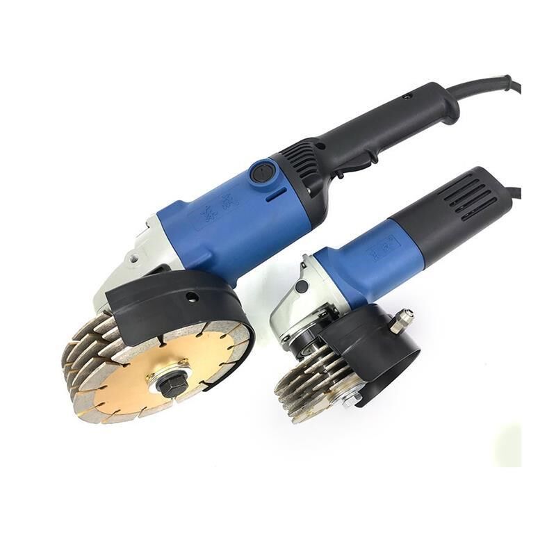 100150型角磨机改开槽机水电工防尘加水护罩多片切割家用装修神器