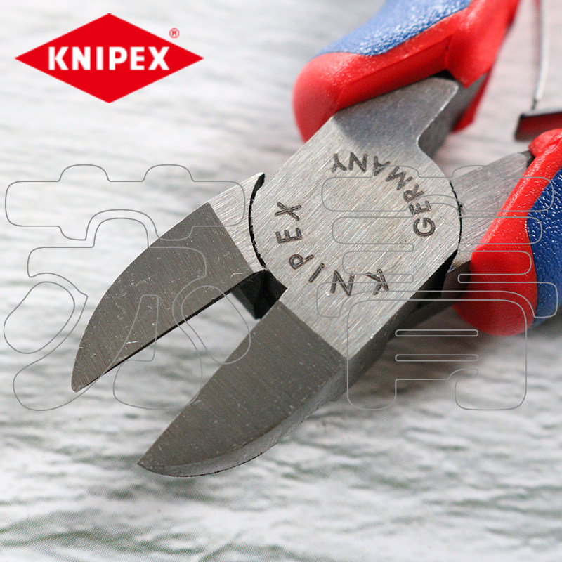 德国原装凯尼派克KNIPEX水口钳 塑料斜口钳7202125/72 02 125
