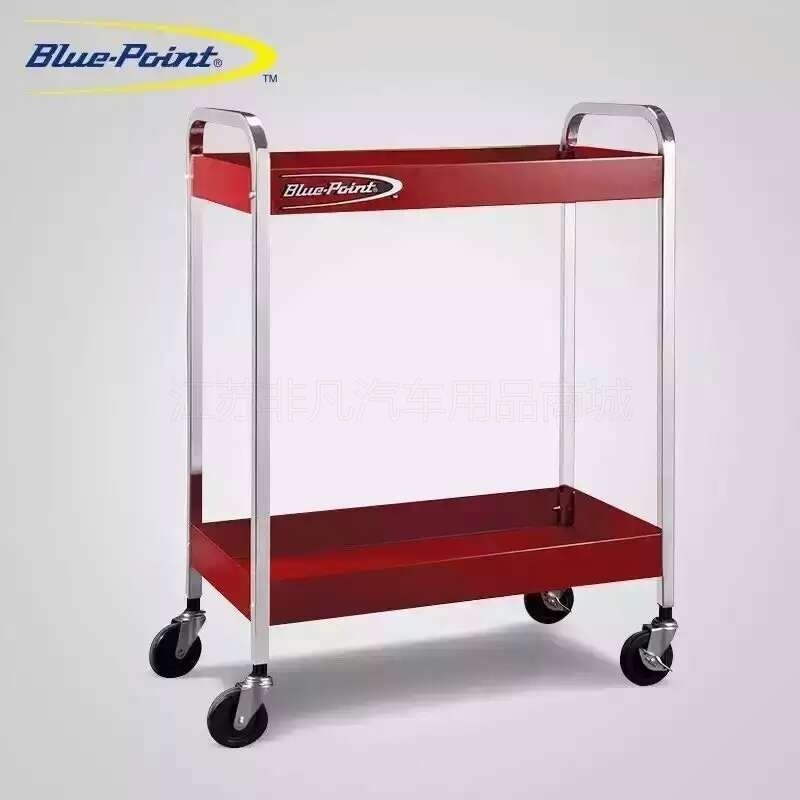 正品美国实耐宝Blue-point蓝点工具车 汽车维修双层工具推车隔框