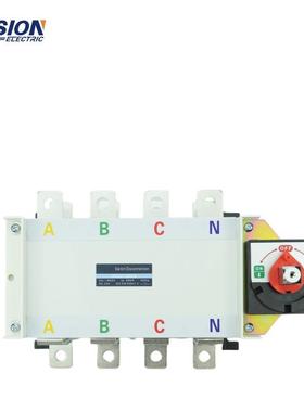 VSQM-160A 4P VSQM--250A 4P 手动 两进两出双电源转换开关负载
