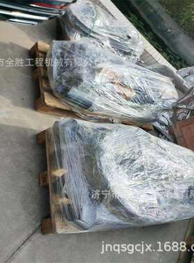 SY285C挖掘机履带总成马拉头引导轮支重轮铲斗连杆