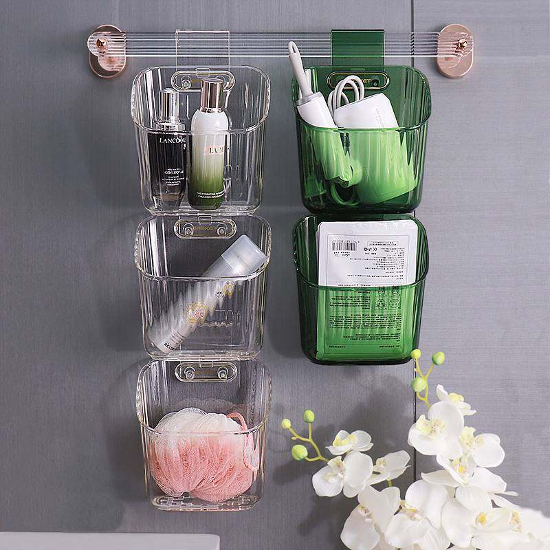 轻奢收纳筐葱姜蒜小挂篮多层厨房置物架卫生间浴室壁挂Z式收纳神