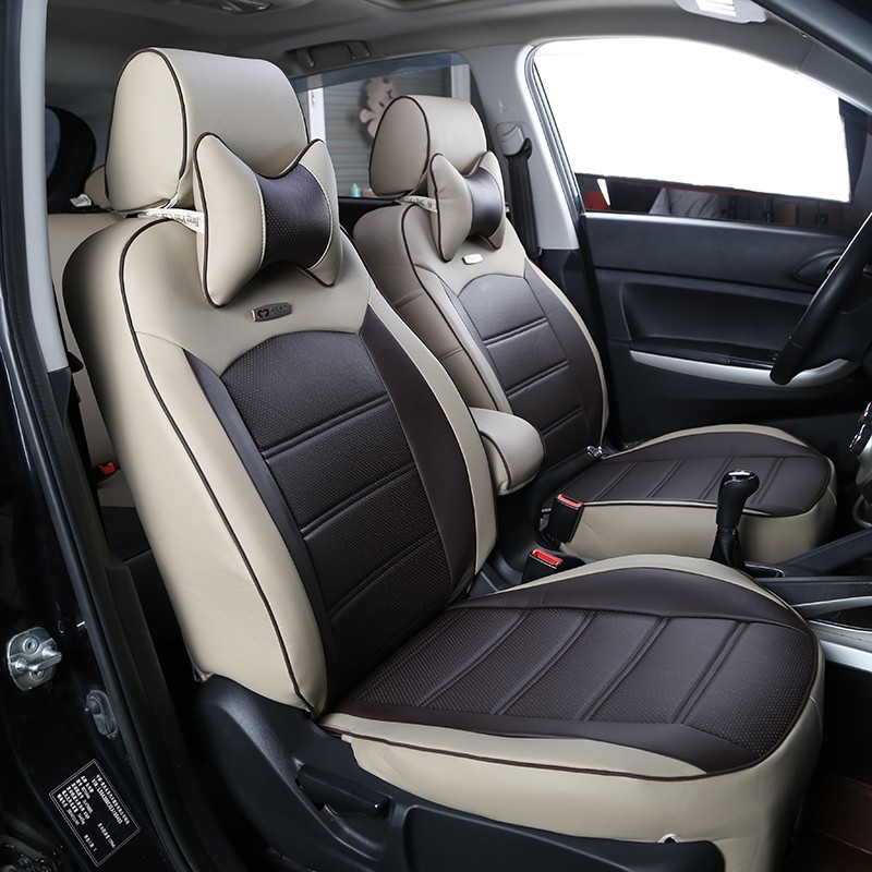 汽车主驾驶座套司机座单个仿皮全包四季前排正V副驾驶座椅套