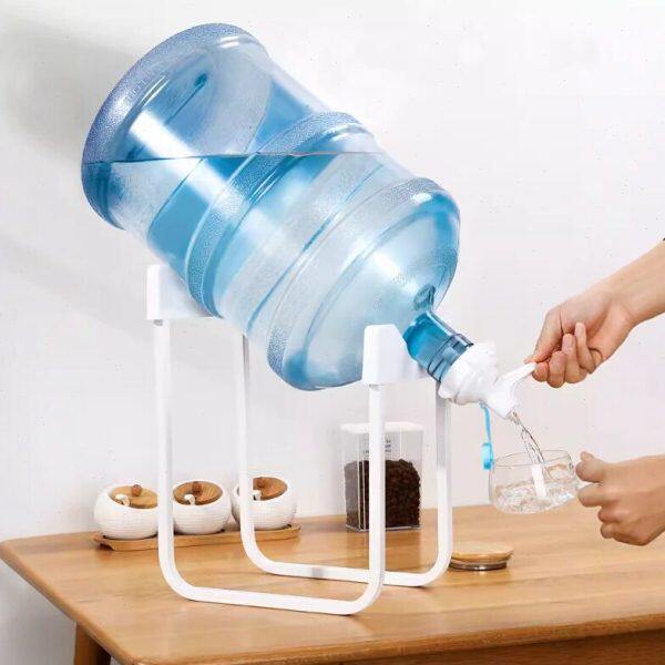 饮水机抽水器架子纯净水桶支架简易台式大桶置物架倒置装矿泉水桶