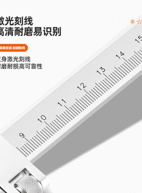 游标卡尺100工业级 3002010  高精度03-米双不锈钢爪4大型 6050长