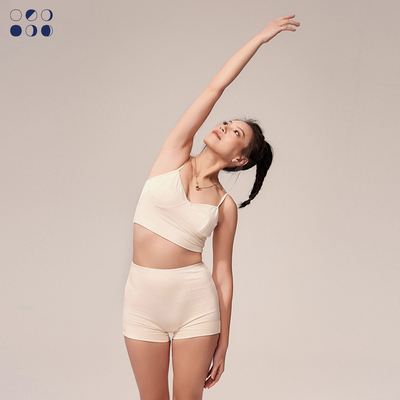 SELENE ACTIVE云朵竹纤维系列 廓形瑜伽胸衣细肩带瑜伽运动背心女