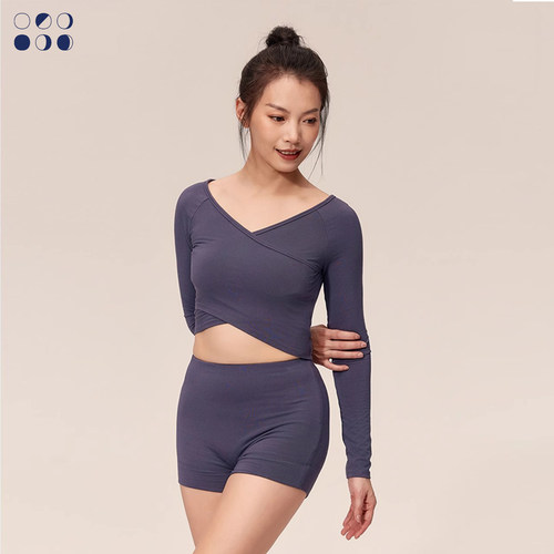 SELENE ACTIVE云朵竹纤维系列轻运动长袖打底T春夏季长袖健身上衣