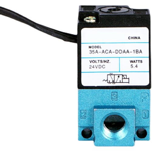 24V气动高频真空电磁阀35A-ACA-DDAA/DDFA/DABA/DDBA-1BA常闭MAC