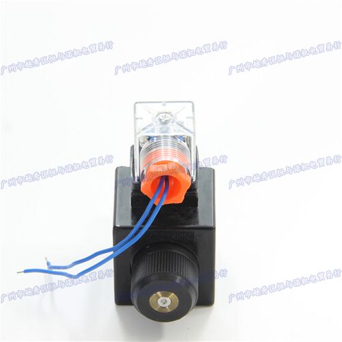 AC220V 110液压电磁阀铜线圈内孔26mm 48 MFJ12-54YC带灯阀芯轴杆