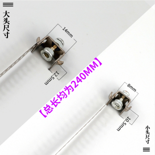 MAL迷你小型气缸磁性开关CS1 CS1 U感应线安装 扎带支架 F固定绑带
