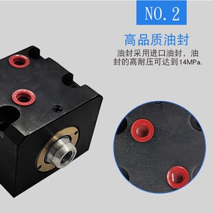 方形薄型油缸ISD 80液压薄型油缸 LA32 JOB 63X20